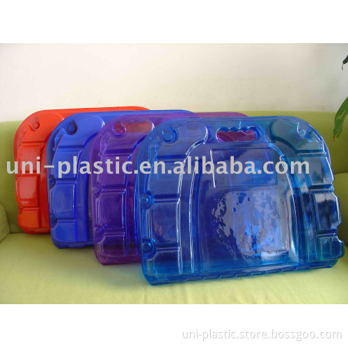 Coloured Clamshell, PVC Clamshell